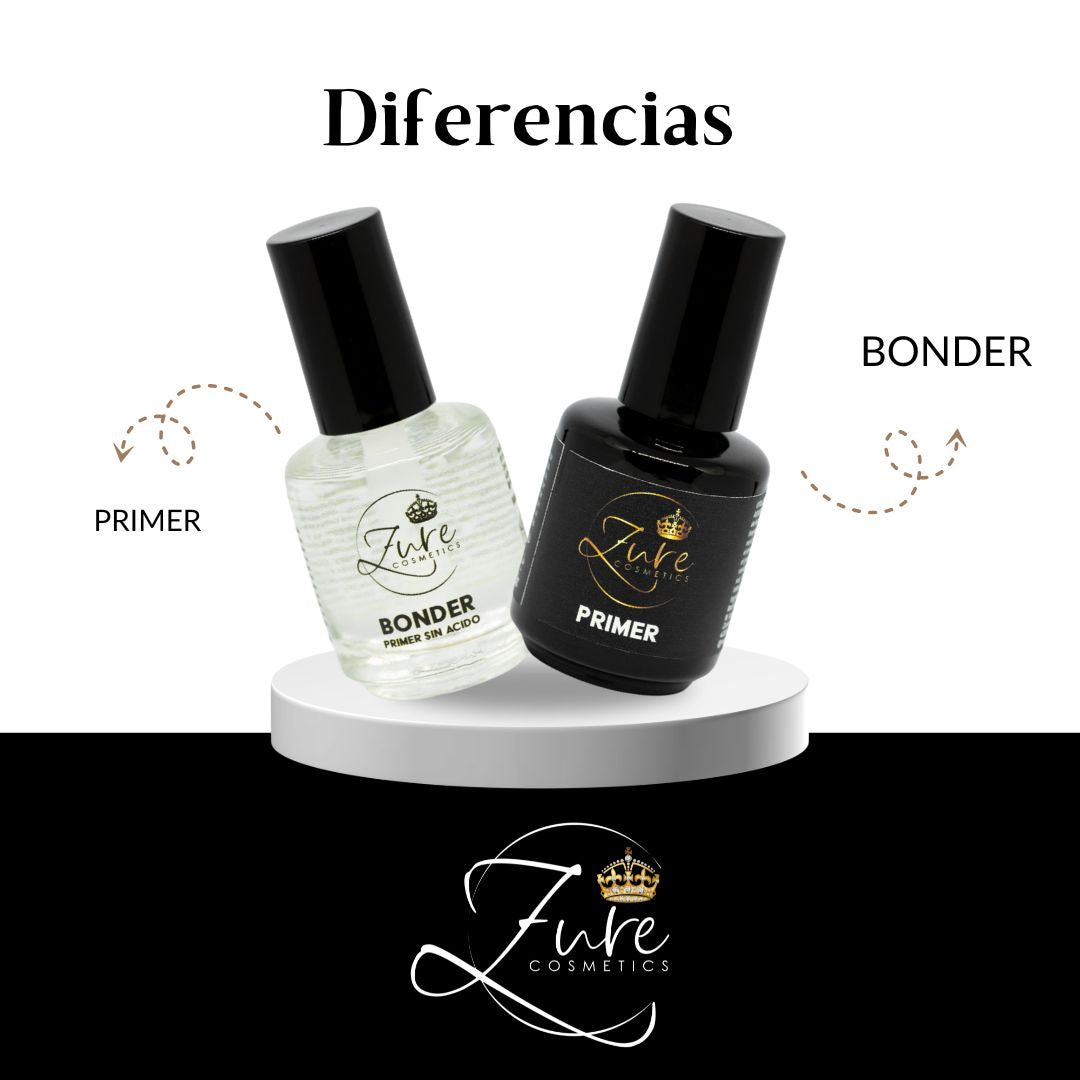 Diferencias entre Primer de uñas, Bonder, primer y Adherentes